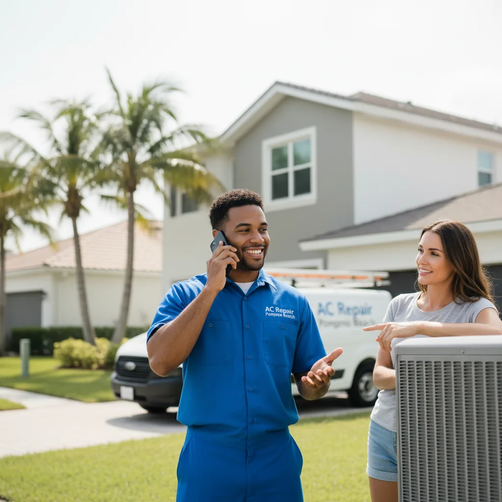 AC Repair Pompano Beach customer support in Trout Lake